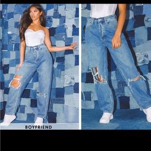 Pretty little thing boyfriend jeans